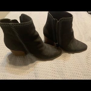 Sole Society gray booties